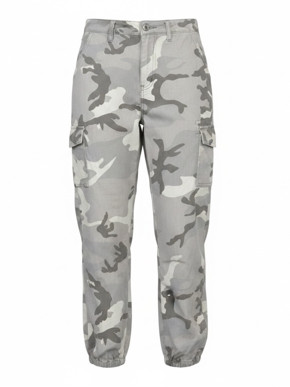 Superdown size 29 gray camouflage capri pants